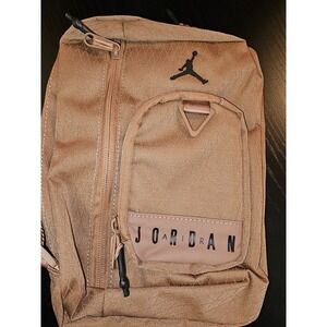 Jordan Jumpman Cordura Crossbody Bag Archaeo Brown MA0957-X1I Sling Bag NEW